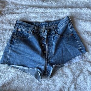 Levi's Classic Blue Jean Shorts